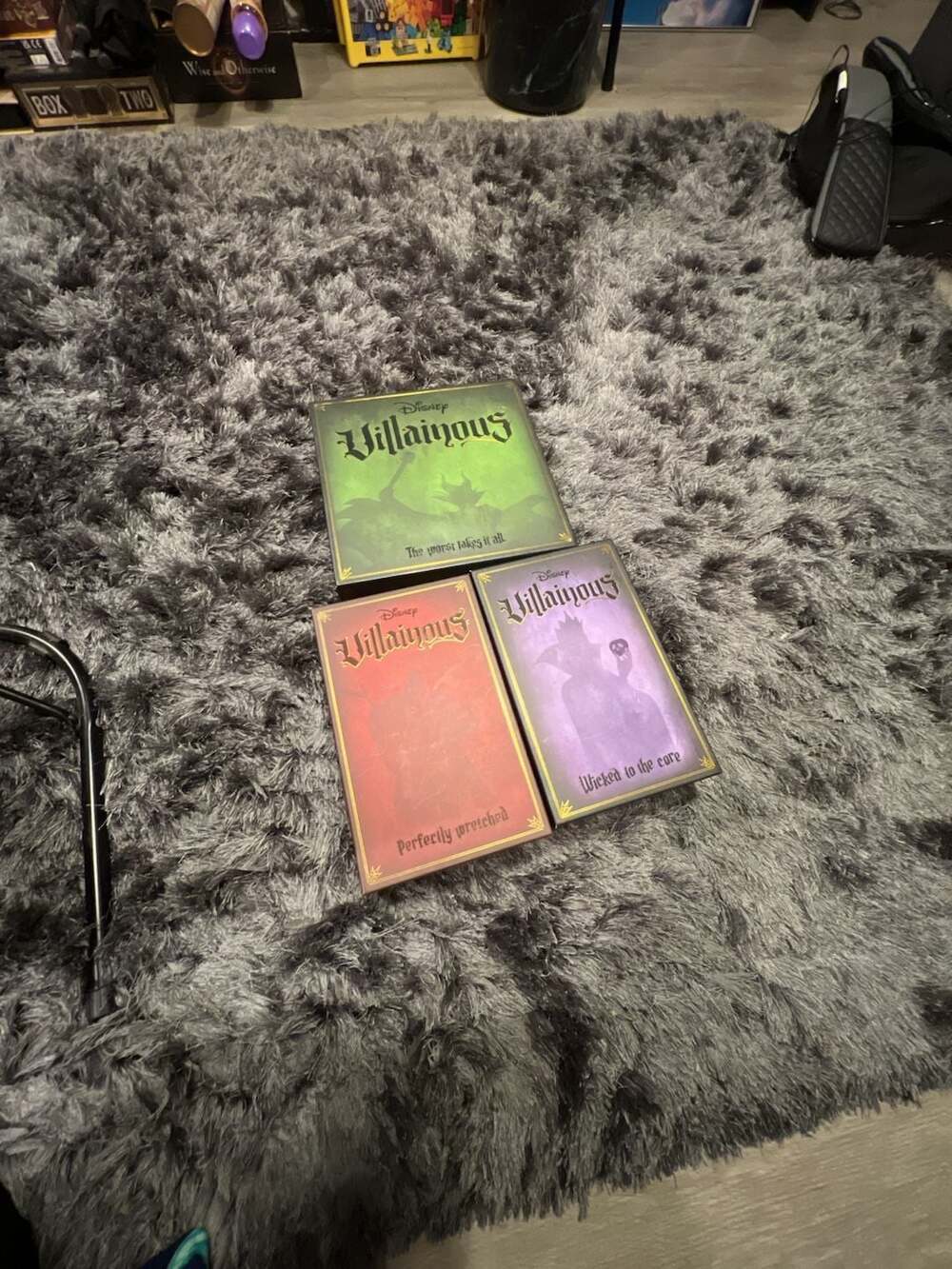 Disney Villainous Base Game with 2 Core Expansions